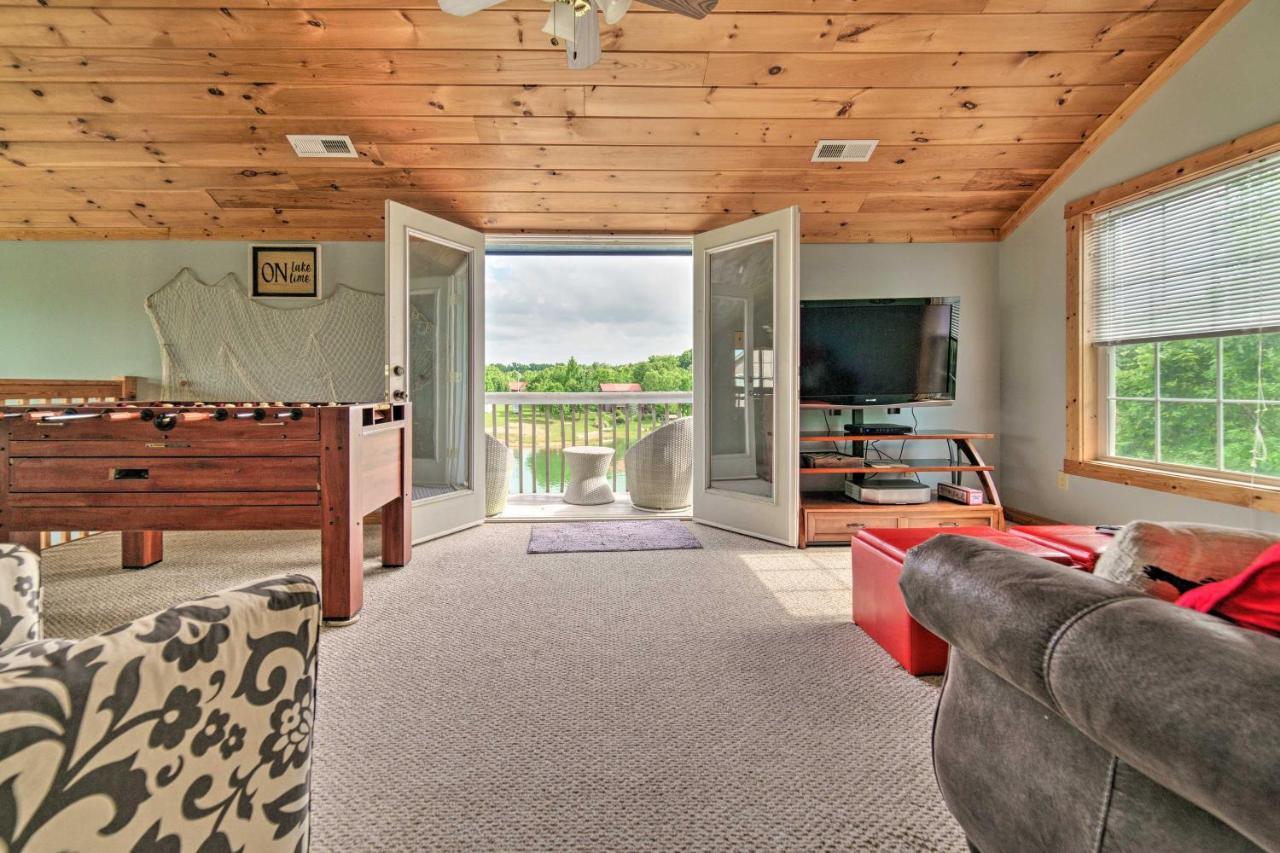 Sevierville Lake House With Deck And Foosball Table! Exterior photo