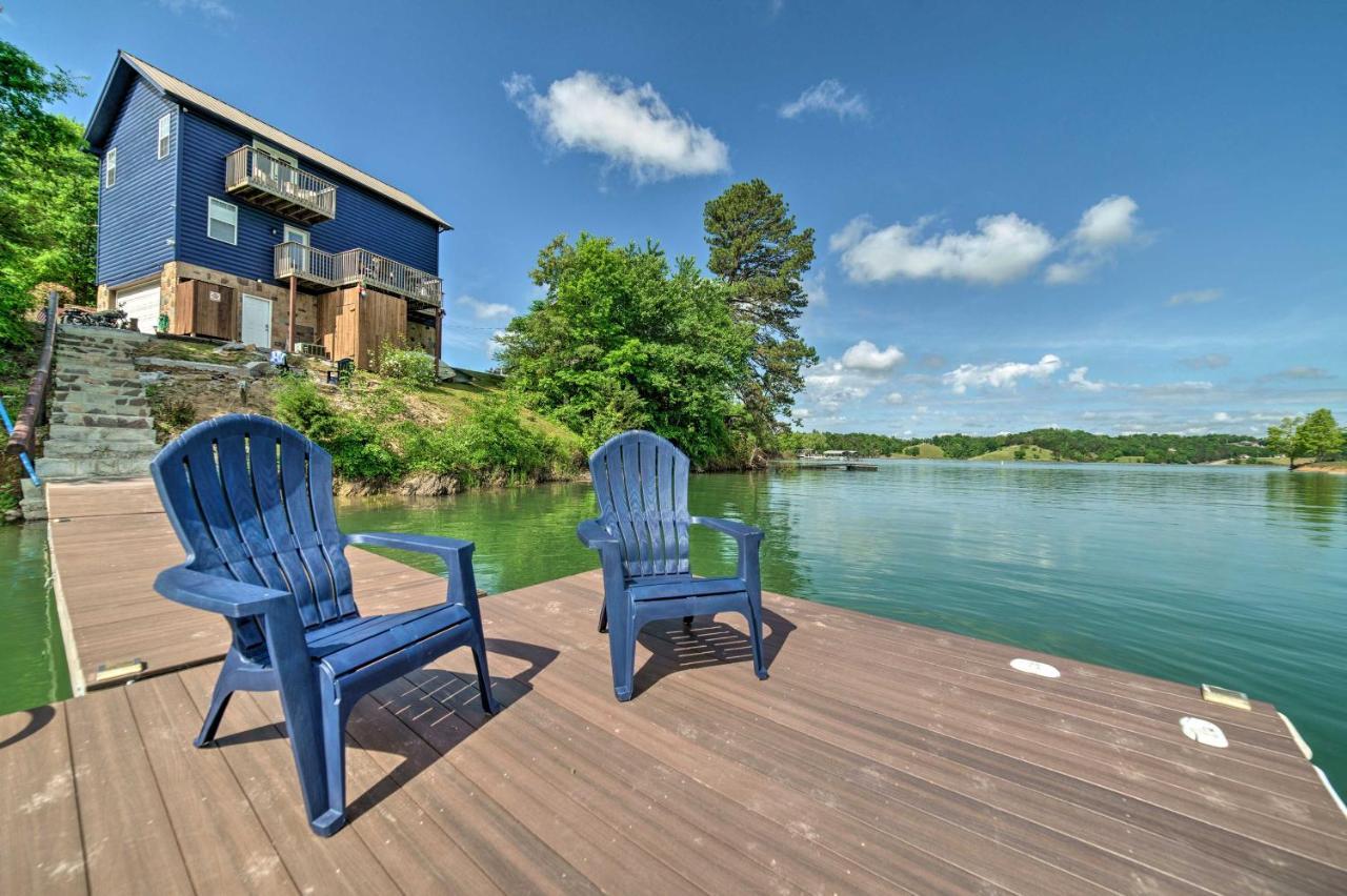 Sevierville Lake House With Deck And Foosball Table! Exterior photo